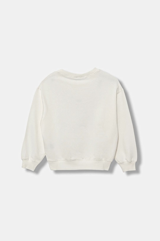 United Colors of Benetton bluza bawełniana dziecięca 3J68C10QI.G.seasonal biały AW25