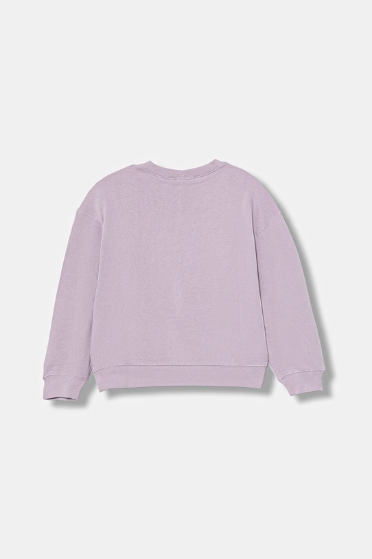 Detská bavlnená mikina United Colors of Benetton 3J68C10QI.G.seasonal fialová AW25