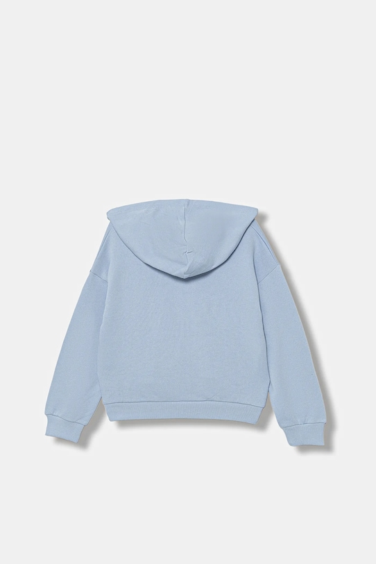 Dětská bavlněná mikina United Colors of Benetton 3J68C204W.G.seasonal modrá AW25