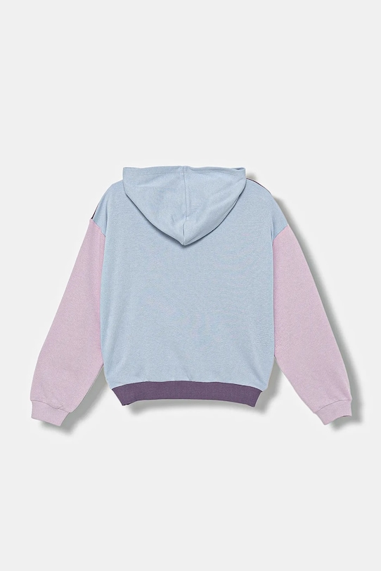Dětská bavlněná mikina United Colors of Benetton 3J68C204W.G.seasonal fialová AW25