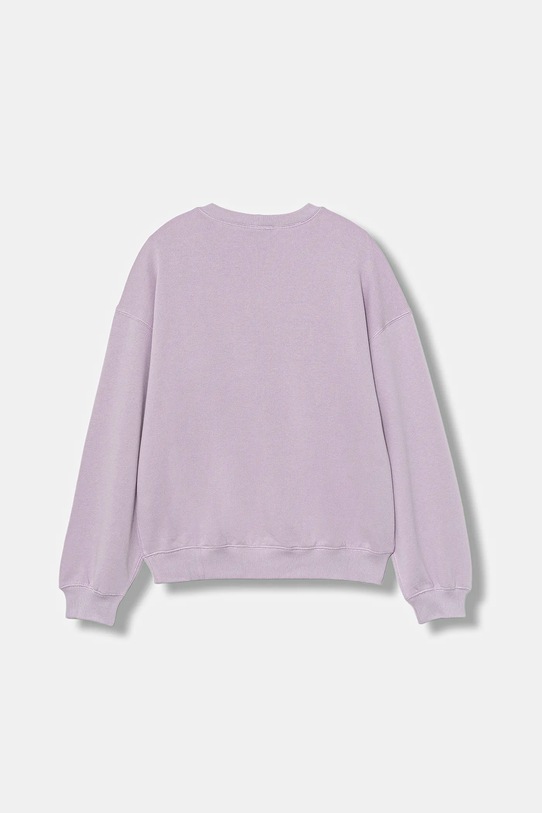 United Colors of Benetton hanorac de bumbac pentru copii 3J70C10R3.G.seasonal violet AW25