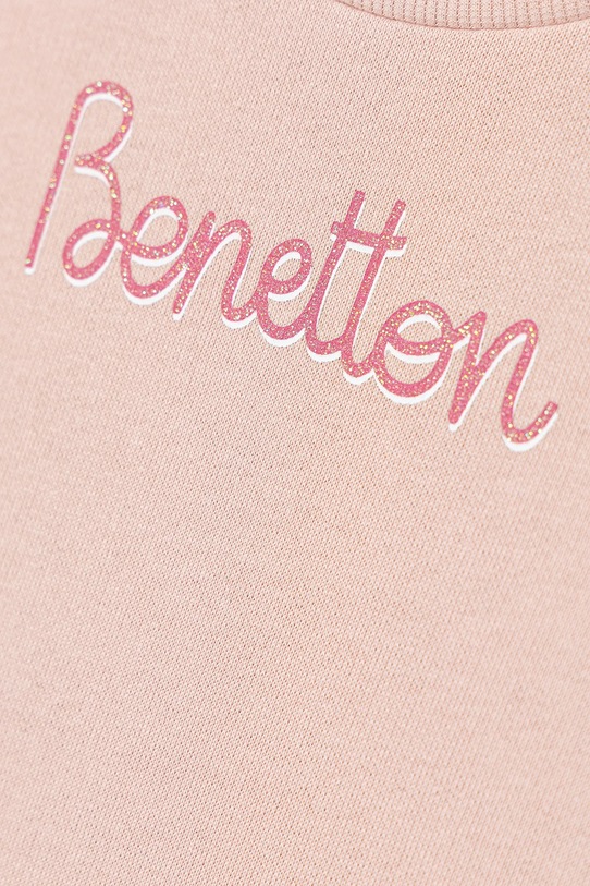 Dziewczynka United Colors of Benetton bluza bawełniana 3J70G10JR.P.seasonal różowy