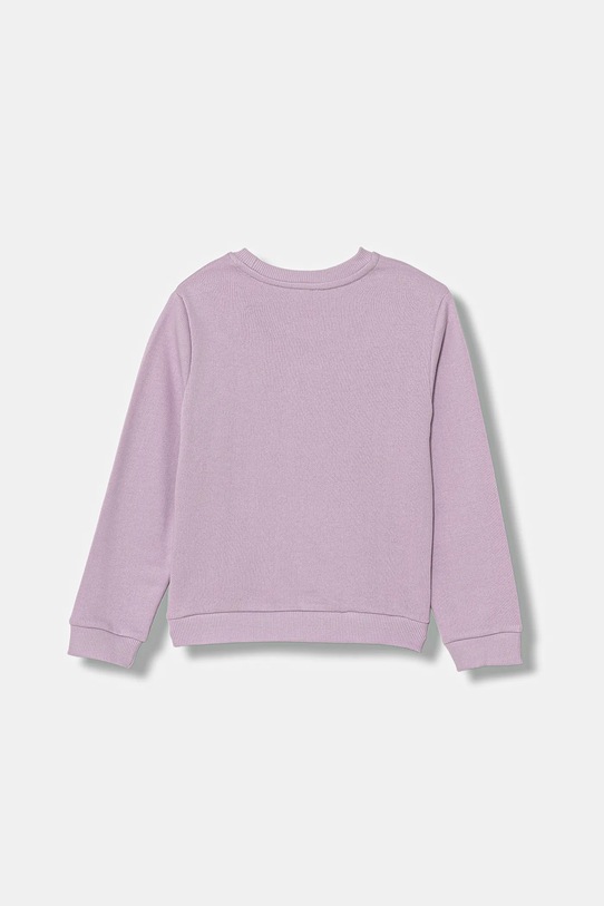 United Colors of Benetton bluza bawełniana 3J70G10JR.P.seasonal fioletowy AW25