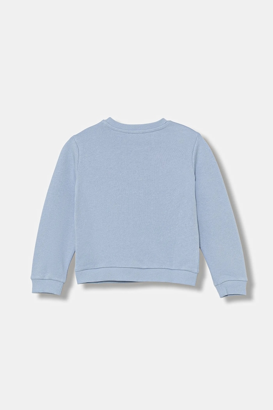 United Colors of Benetton hanorac de bumbac 3J70G10JR.P.seasonal albastru AW25