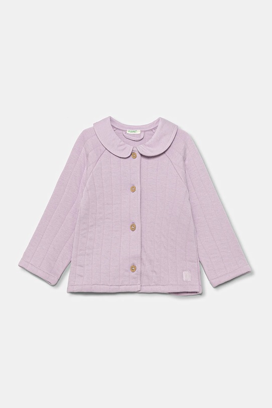 United Colors of Benetton bluză bebe uni violet 3JOEA501P.W.seasonal
