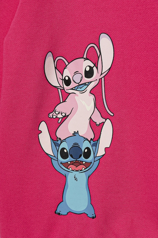 Dievča Detská bavlnená mikina United Colors of Benetton 3UNIC10Q6.G.seasonal ružová