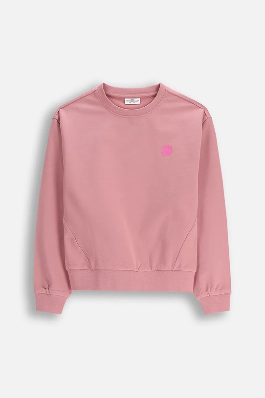 Coccodrillo bluza dziecięca z elastanem różowy ZC5132101VGA