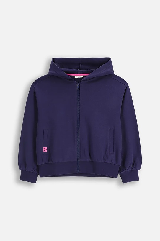 Coccodrillo bluza bawełniana dziecięca bawełna granatowy ZC5132401VGA