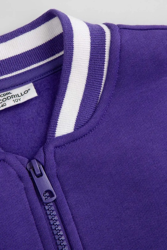 Dziewczynka Coccodrillo bluza dziecięca ZC5132601VGA fioletowy
