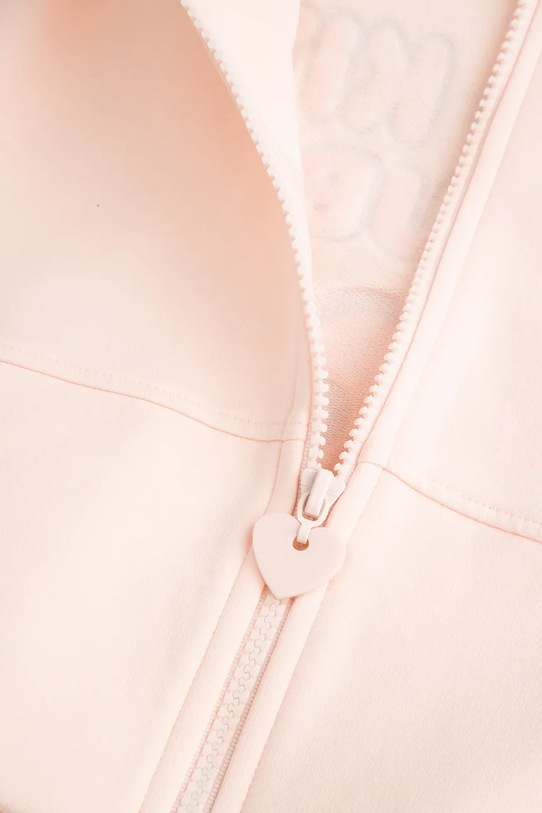 Coccodrillo bluza z bawełną dziecięca różowy ZC5132401LGD