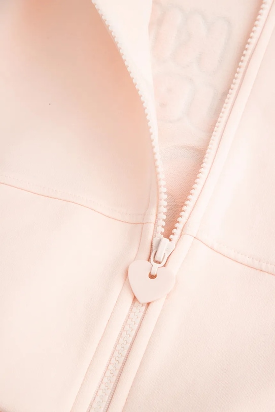 Coccodrillo bluza z bawełną dziecięca różowy ZC5132401LGD