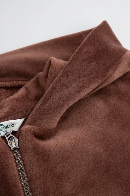 Девочка Кофта Coccodrillo ZC5132402CGJ коричневый