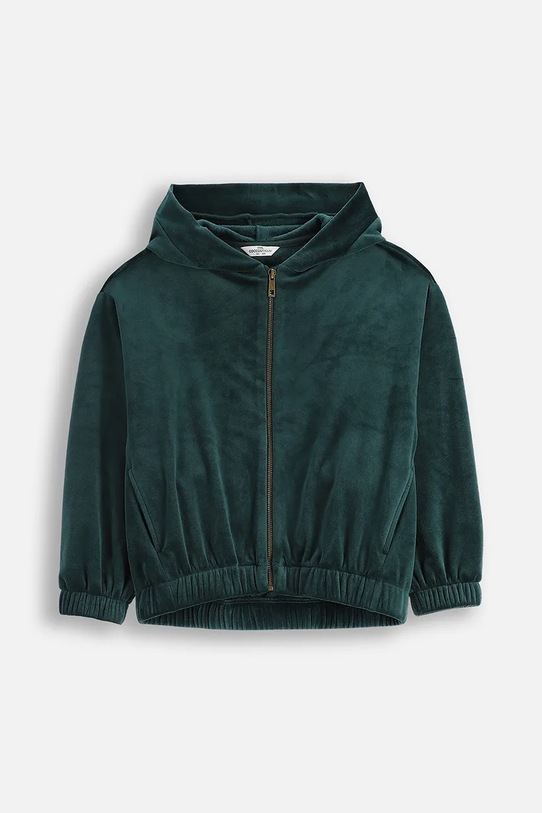 Coccodrillo bluză velur verde ZC5132401FGJ