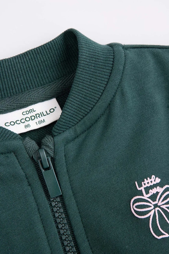 Девочка Кофта Coccodrillo ZC5132204HGN зелёный