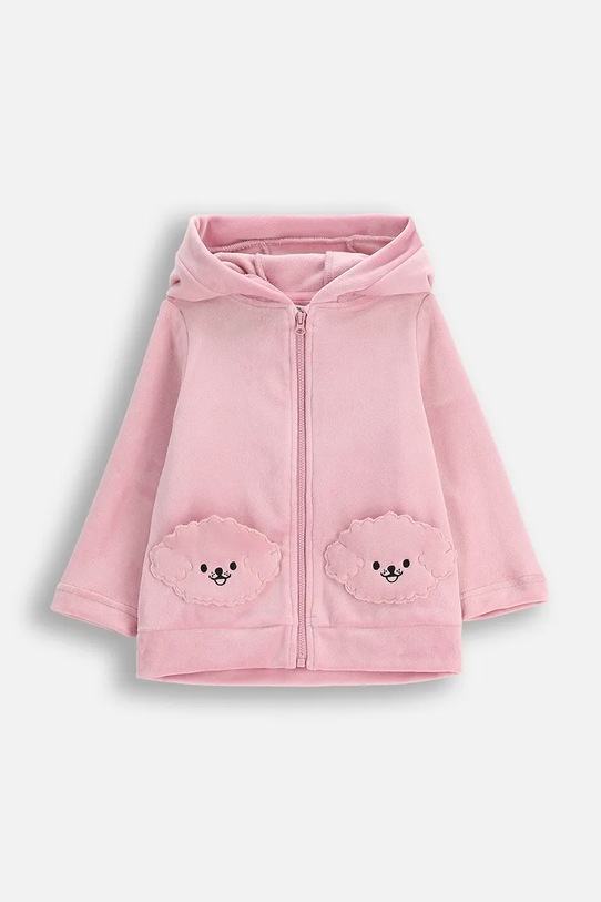 Coccodrillo felpa con rosa ZC5132401HGN