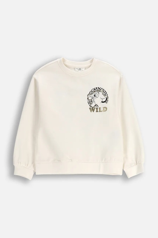 Coccodrillo bluza dziecięca nadruk beżowy ZC5132102LGD