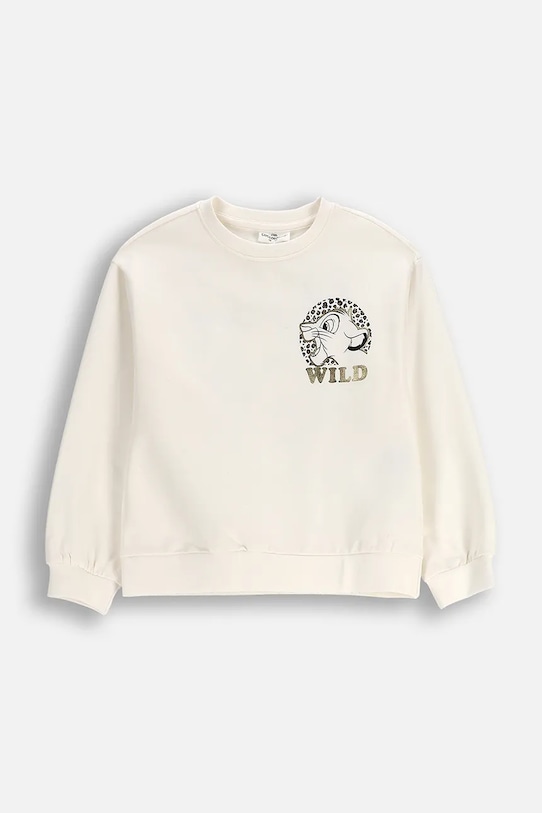 Coccodrillo bluza dziecięca nadruk beżowy ZC5132102LGD