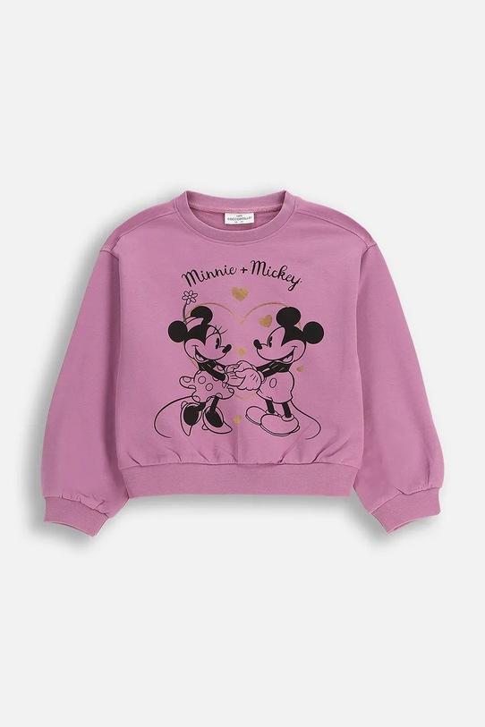 Coccodrillo bluza dziecięca z elastanem różowy ZC5132104LGD
