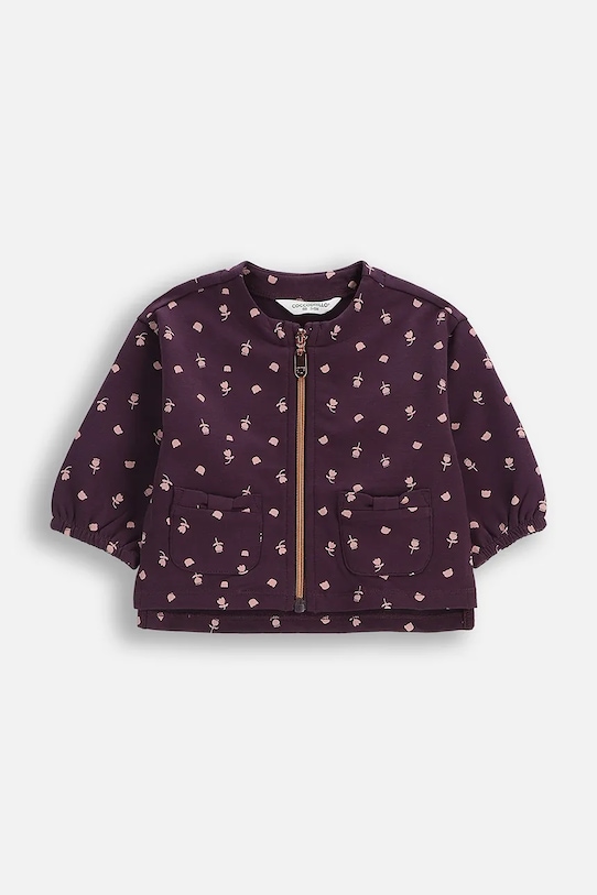 Coccodrillo bluză bebe print violet ZC5132201TGN