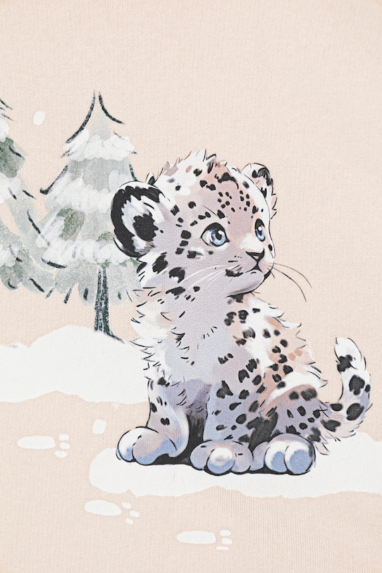 Deklice Pulover za dojenčka United Colors of Benetton 39M2A106Q.W.Seasonal roza