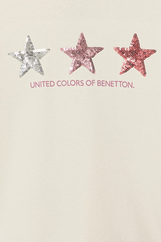 Κοριτσίστικα Παιδική μπλούζα United Colors of Benetton 39M2C205E.G.Seasonal μπεζ