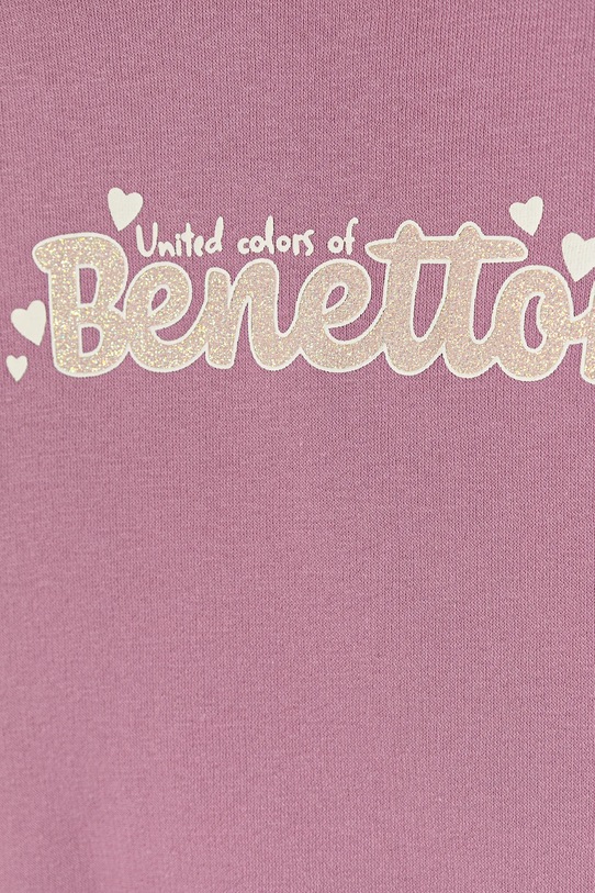 Dziewczynka United Colors of Benetton bluza dziecięca 39M2G10KY.P.Seasonal różowy