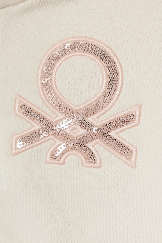 Dziewczynka United Colors of Benetton bluza dziecięca 39M2G5045.P.Seasonal beżowy