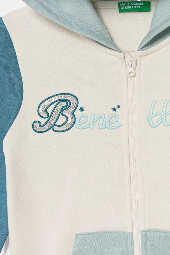 Dievča Detská mikina United Colors of Benetton 39M2G5045.P.Seasonal viacfarebná