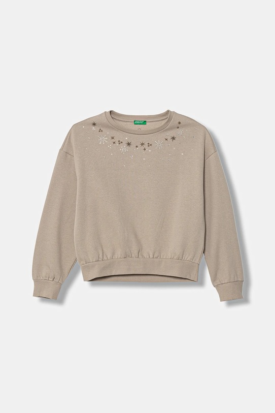 United Colors of Benetton bluza dziecięca pozostałe beżowy 3J73C10RA.G.Seasonal