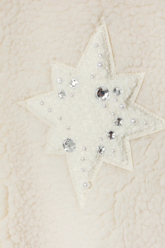 Dziewczynka United Colors of Benetton bluza dziecięca 3QDWC505T.G.Seasonal beżowy