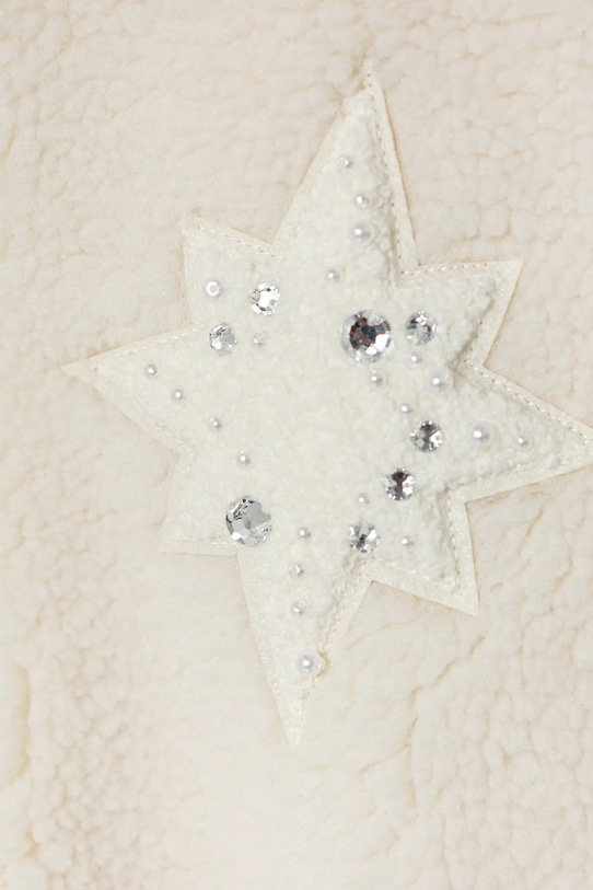 Dziewczynka United Colors of Benetton bluza dziecięca 3QDWC505T.G.Seasonal beżowy