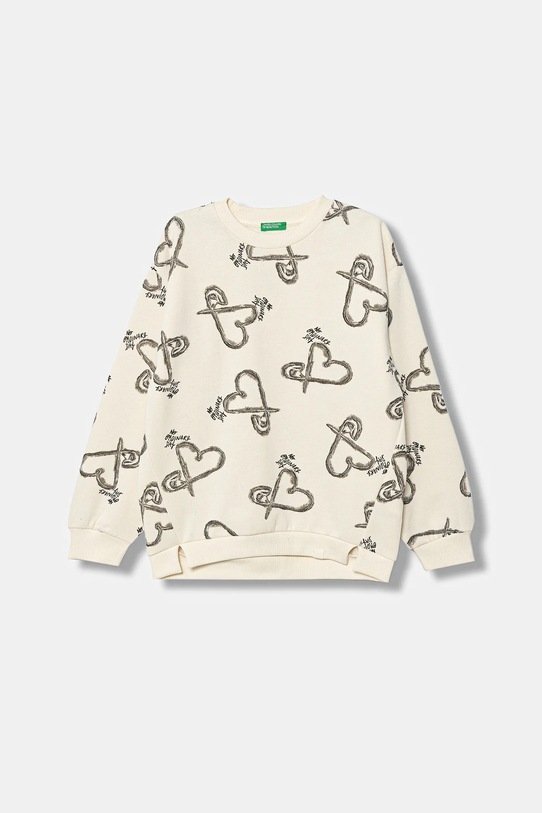 United Colors of Benetton bluza dziecięca pozostałe beżowy 3QHCC10RS.G.Seasonal