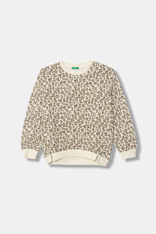 United Colors of Benetton bluza dziecięca pozostałe beżowy 3QHCC10RS.G.Seasonal