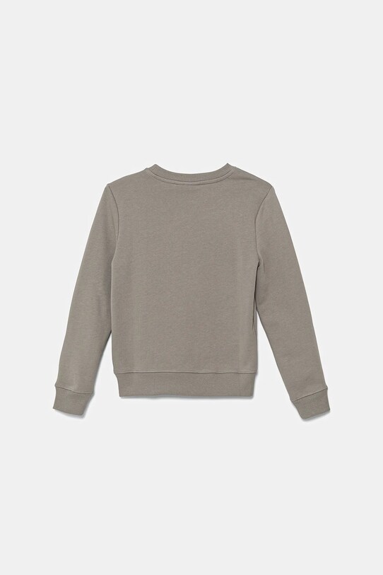 Дитяча бавовняна кофта Calvin Klein Jeans IU0IU00680.9BYA сірий AW25