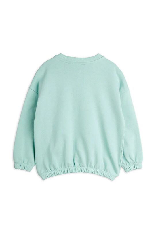 Mini Rodini bluza bawełniana dziecięca Camp Rodini 2562010160 turkusowy AW25