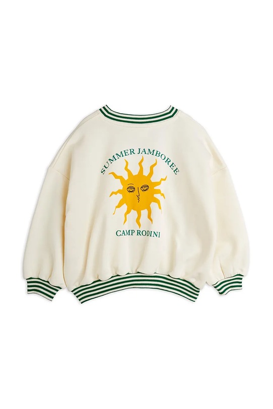 Mini Rodini bluza bawełniana dziecięca Sun beżowy 2562010811