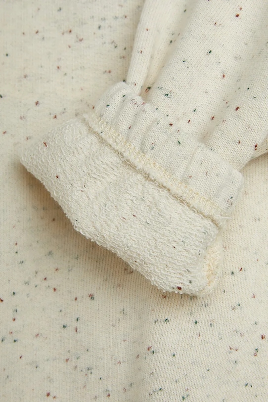 Παιδική βαμβακερή μπλούζα Mini Rodini Bird 2562011611 μπεζ