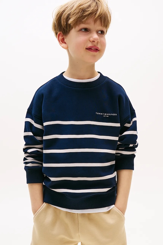 Fiú Tommy Hilfiger gyerek felső KS0KS00633.116.122.9BYA sötétkék
