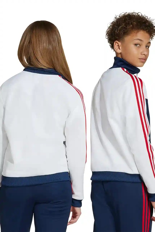 Παιδική μπλούζα adidas Originals JV7708 λευκό AW25