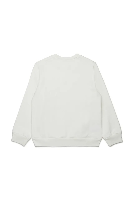 Marni hanorac de bumbac pentru copii MS340U SWEAT-SHIRT M01612 alb AW25