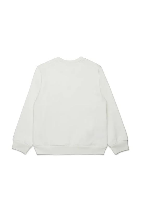 Marni bluza bawełniana dziecięca MS340U SWEAT-SHIRT M01612 beżowy AW25