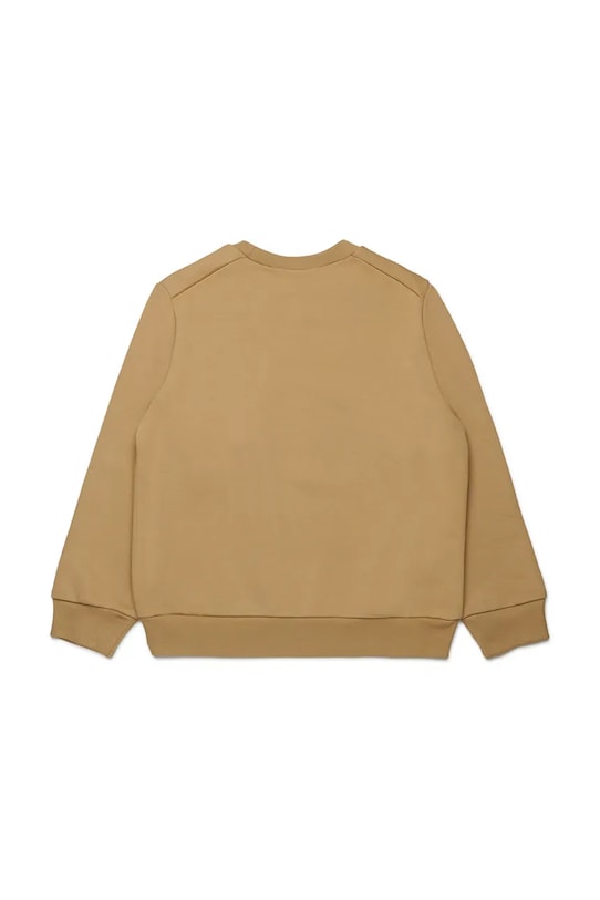 Marni hanorac de bumbac pentru copii MS340U SWEAT-SHIRT M01612 maro AW25