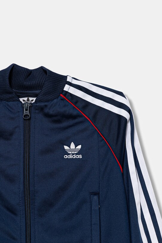 Dječaci Dječja dukserica adidas Originals JV8563 mornarsko plava
