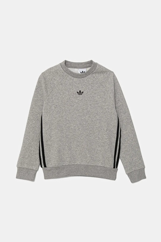 adidas Originals bluză copii melanj gri JW1089