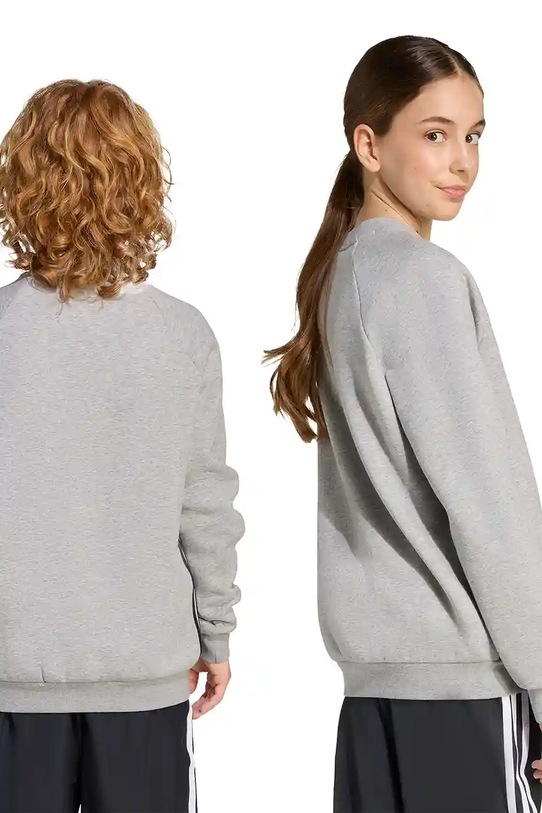 Детски суичър adidas Originals JW1089 сив