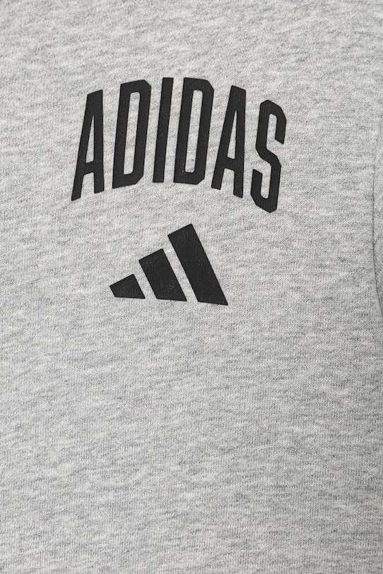 CHLAPEC Dětská mikina adidas JW2388 šedá