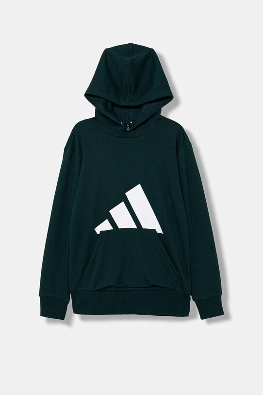 adidas bluza dziecięca z kapturem zielony JW3461