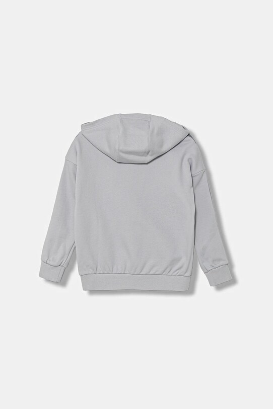 Детская хлопковая кофта adidas Originals JW7725 серый AW25