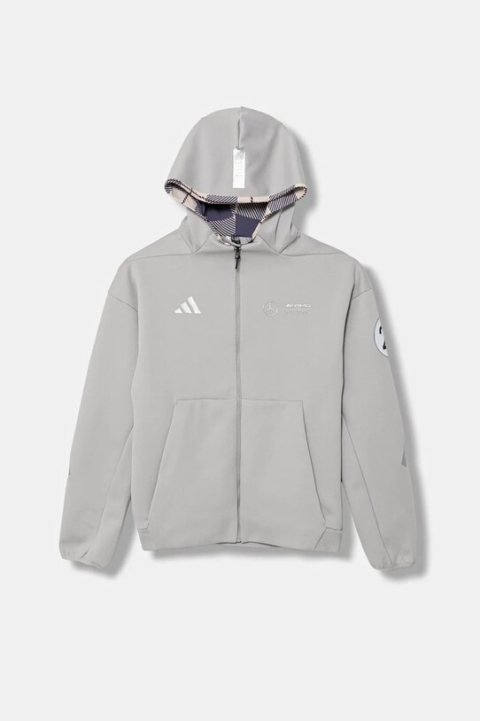adidas Performance bluză copii MERCEDES print gri JW8513