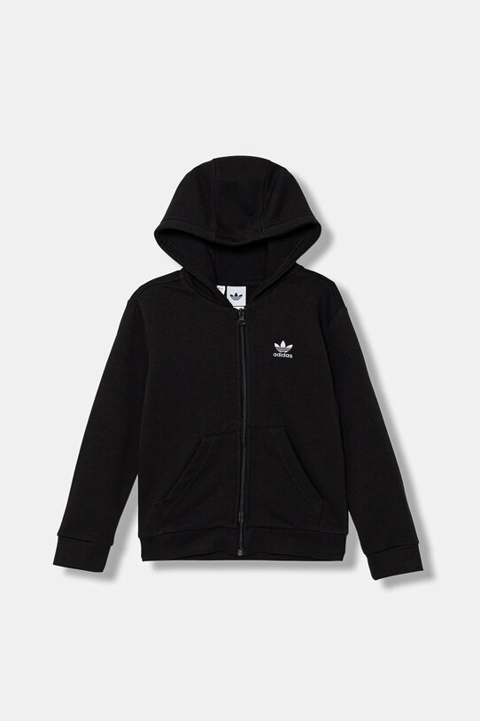 Dukserica adidas Originals s kapuljačom crna JX2789